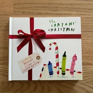 The Crayons Christmas by Drew Daywalt hardcover kids book